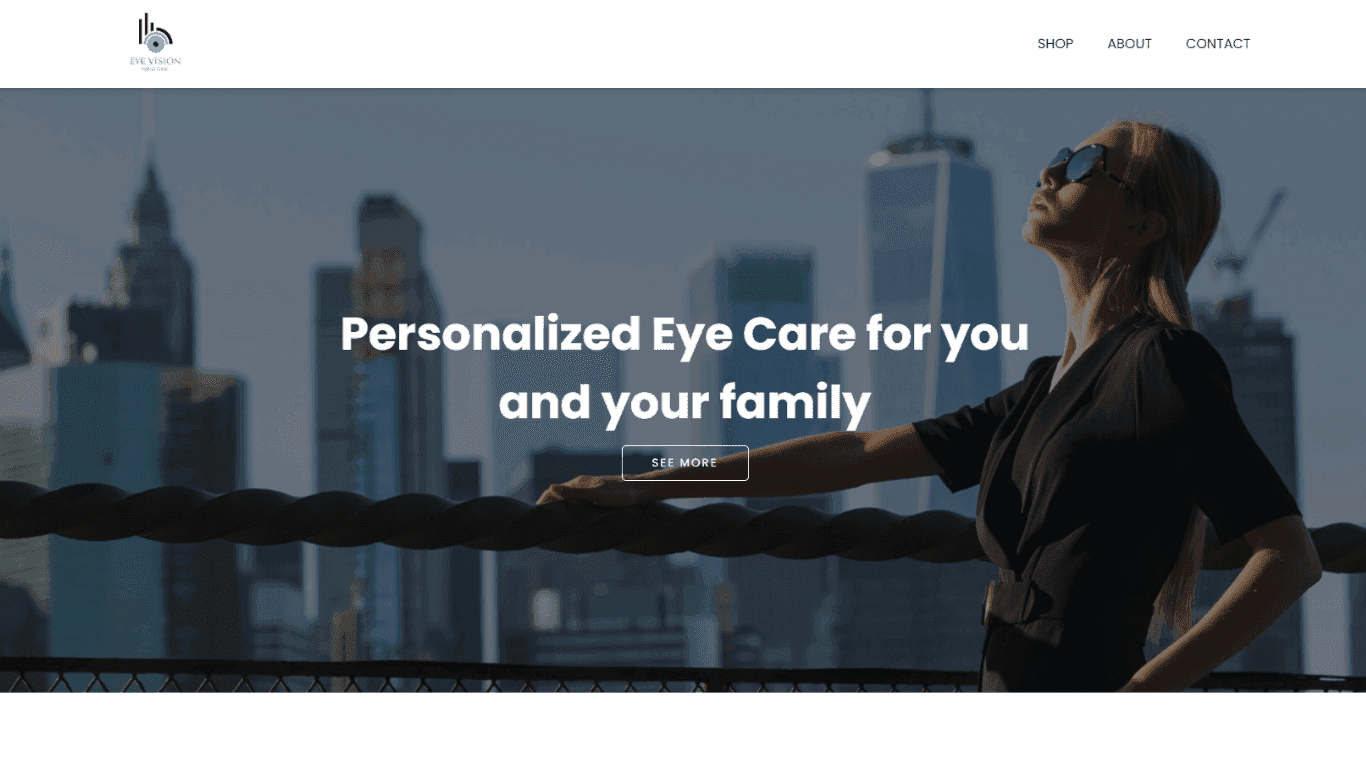 Eye Vision - Platform Project Screenshot