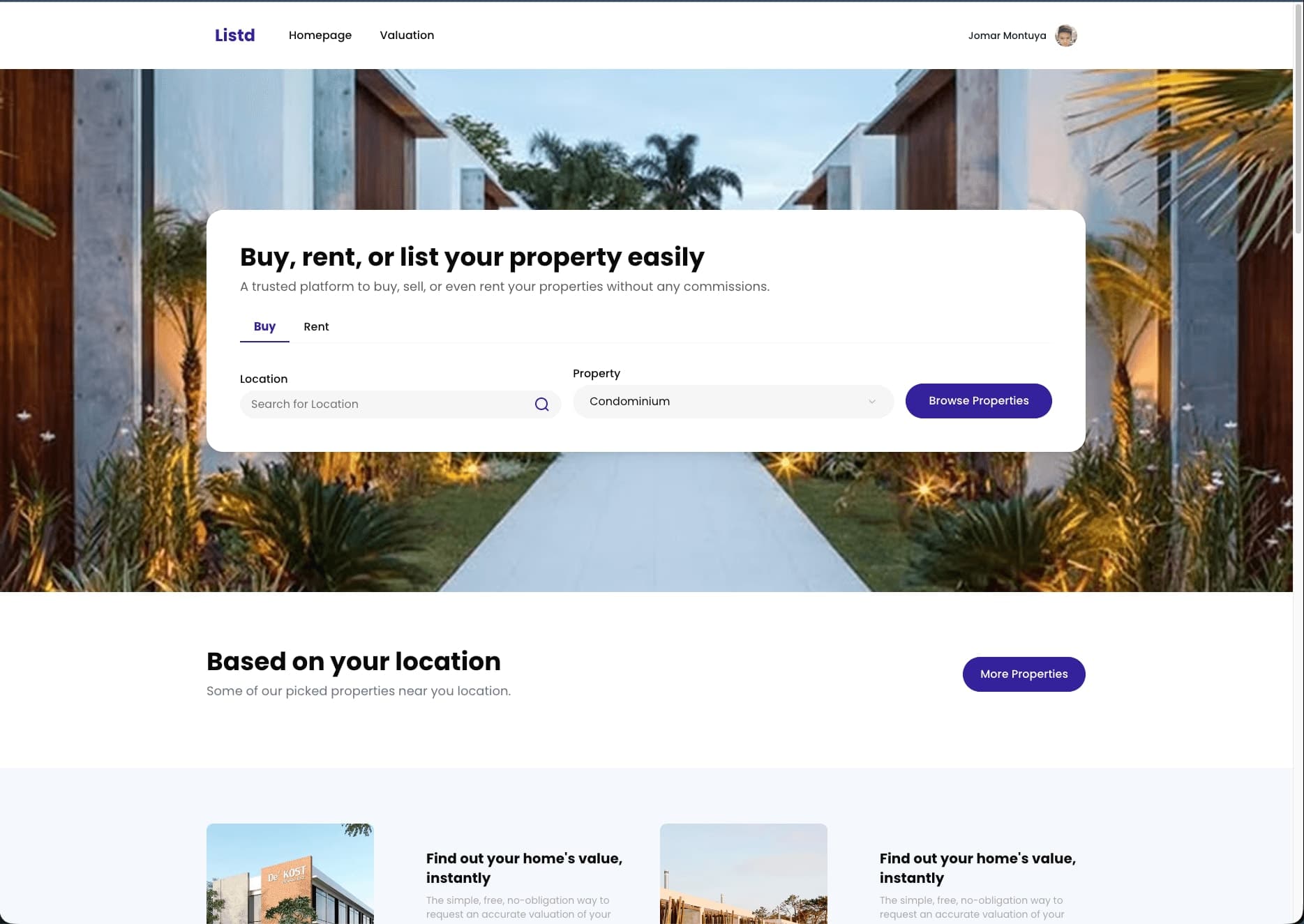 listd.ph - Platform Project Screenshot