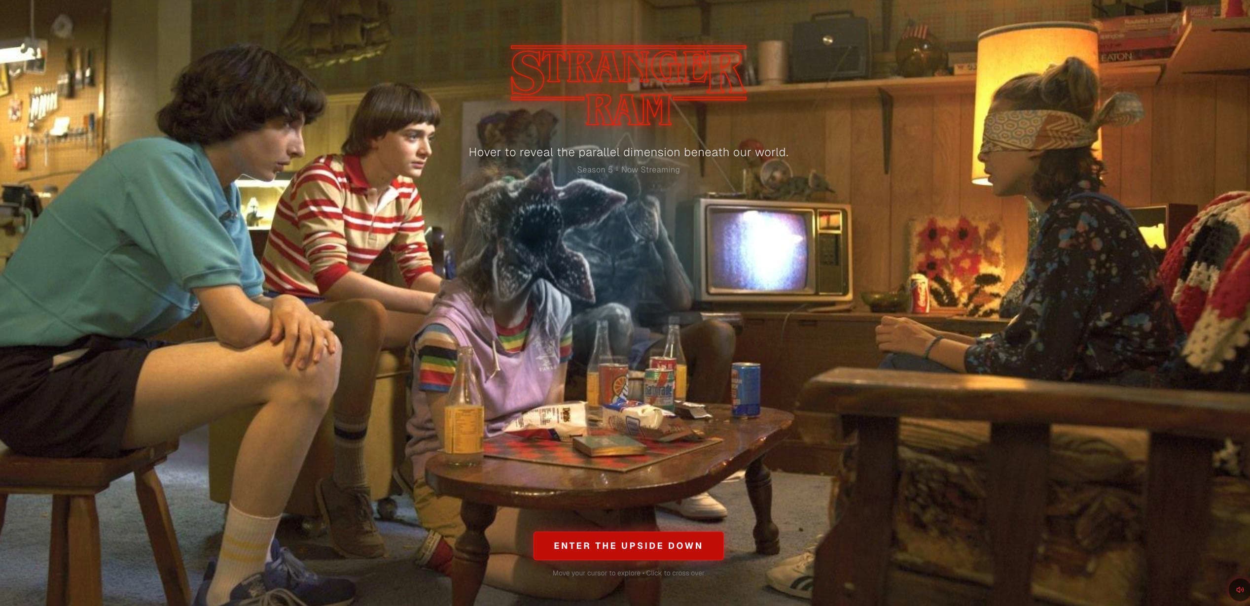 Stranger Ram - Portfolio Project Screenshot