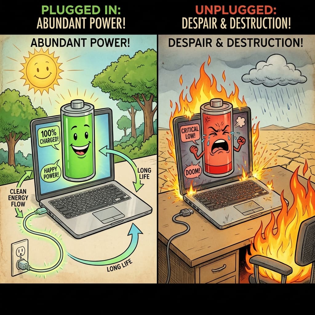 Should You Keep Your Laptop Plugged In? (The Answer Will Annoy You)