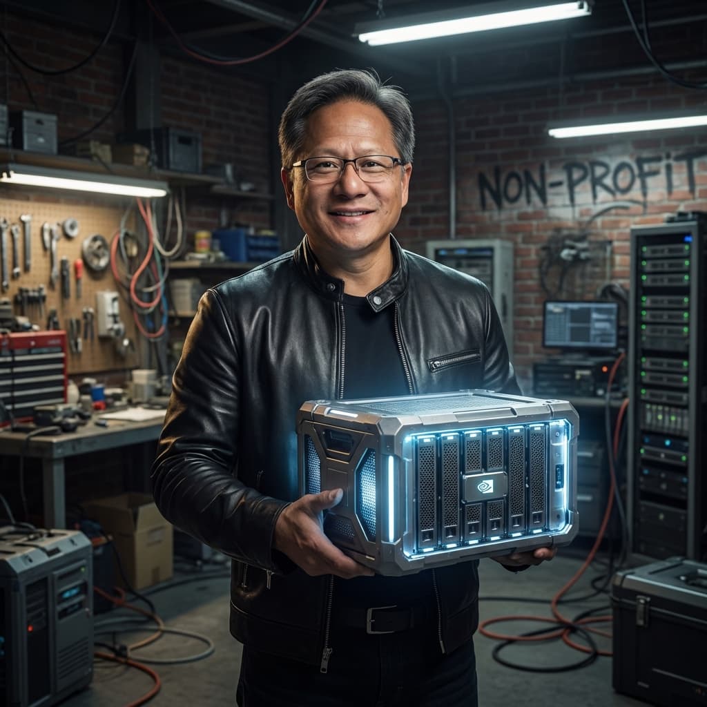 The $2 Billion Pizza Delivery: When Jensen Huang Met OpenAI